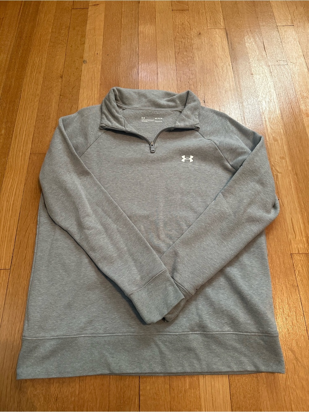 Under Armour Women’s Gray Quarter-Zip Pullover
